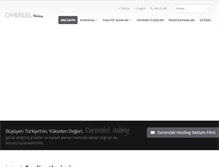 Tablet Screenshot of darendeli.com